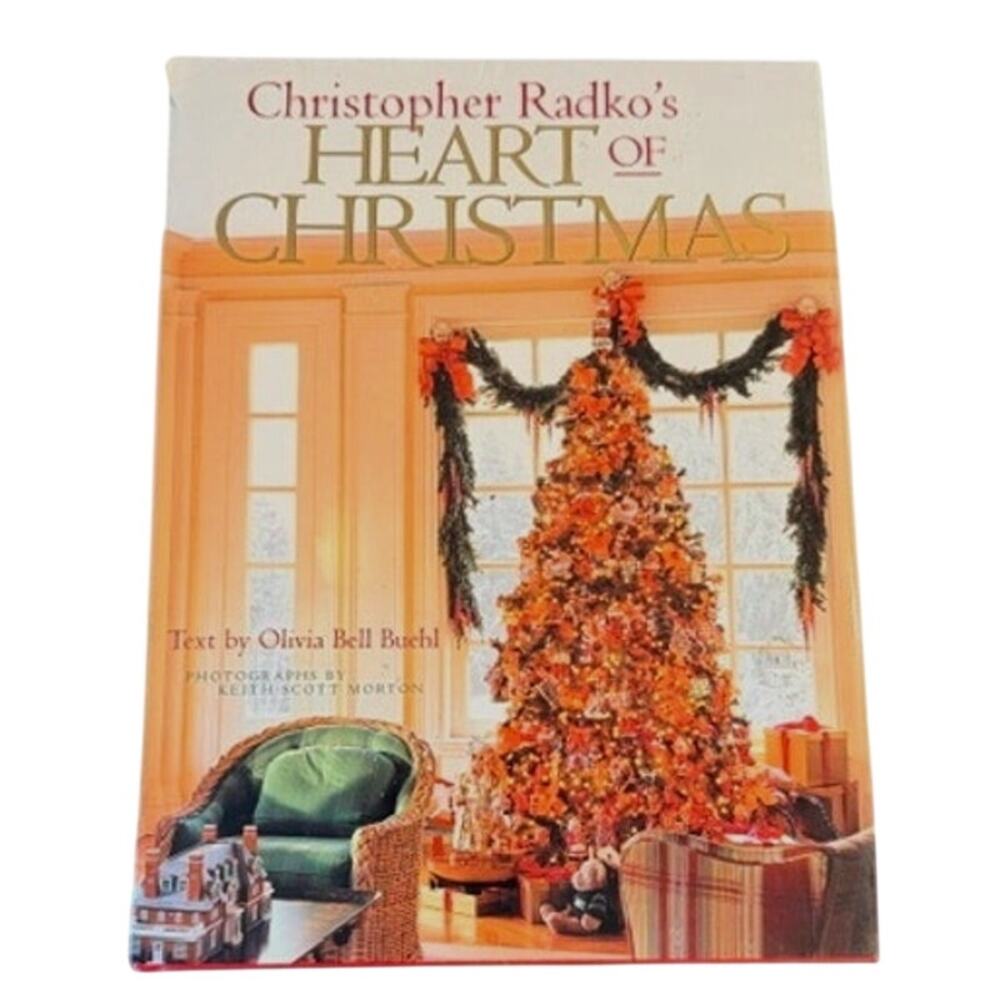 Christopher Radko Heart of Christmas Hardcover Book 2001 First Edition